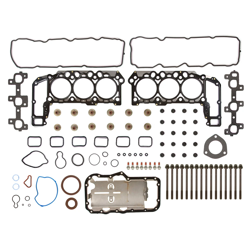 ES71129-1 Full Gasket Set Bolts For Jeep Liberty Dodge Nitro Ram 05-09 3.7 SOHC HS26229PT-1 CS26229