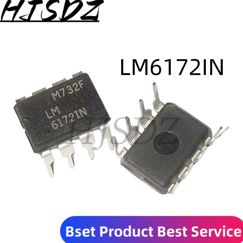 1 unidad LM6172IN LM6172 DIP-8 DIP8 nuevo original