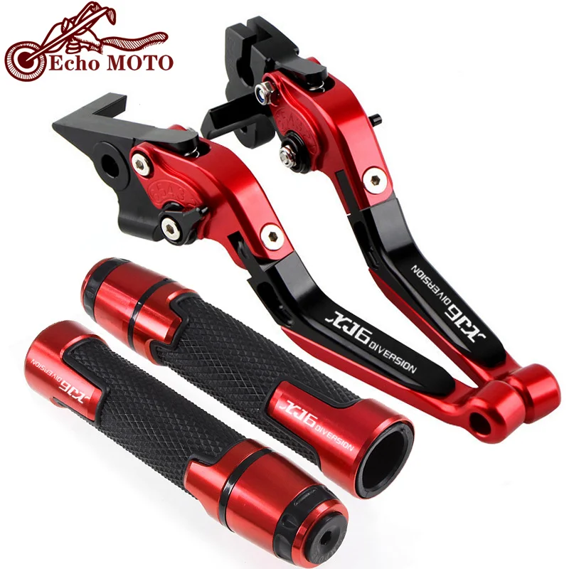 

For YAMAHA XJ6 XJ 6 XJ6N/XJ6 DIVERSION 2009-2015 2014 2013 2012 Motorcycle Brake Clutch Lever Extendable+Handvers Handlebar Hand