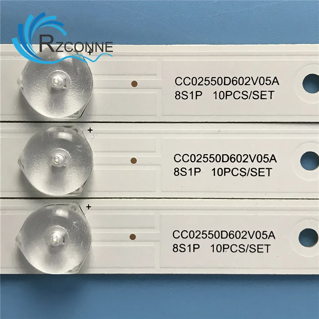 601mm LED Backlight strip 8 lamp for  YC-5565 TK-5568 CC02550D602V05A 8S1P