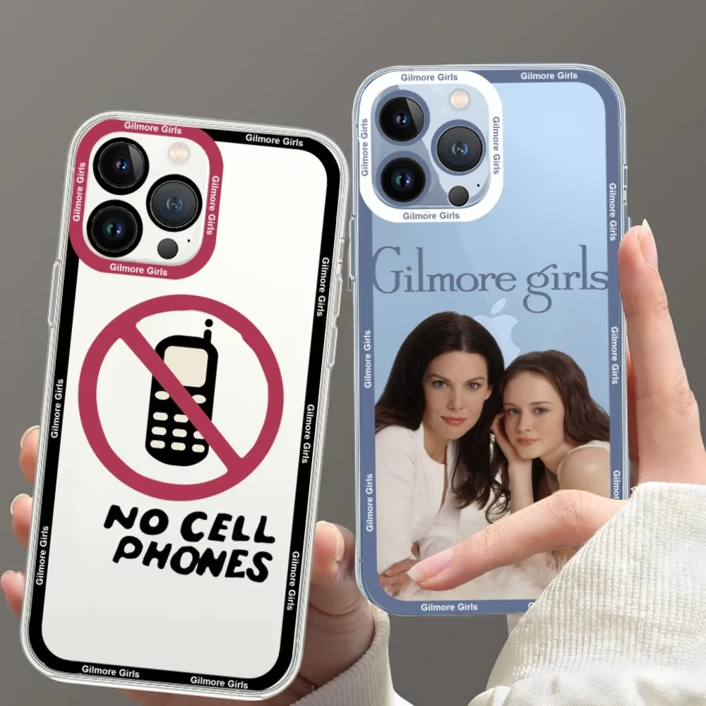 Gilmore Girls TV Phone Case For iPhone 11 12 Mini 13 14 Pro Max Transparent Shell