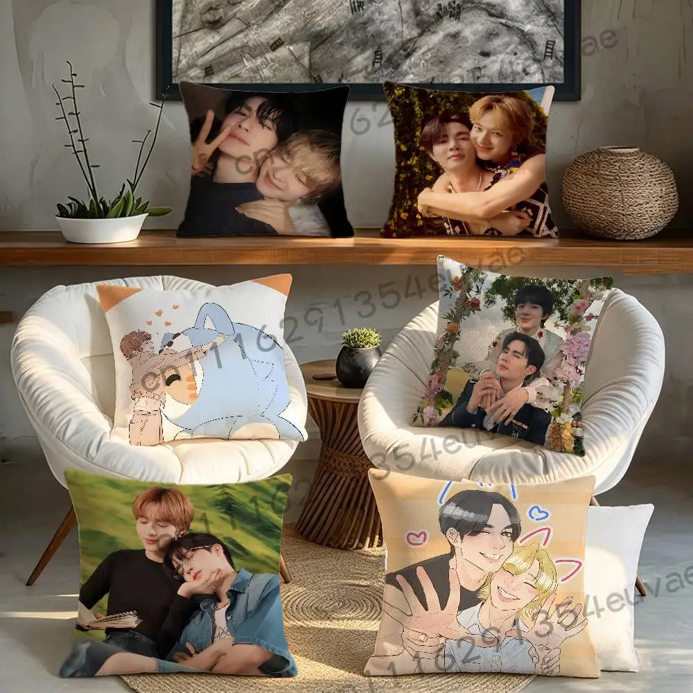 Tatai CP BL ZeeNuNew Pillow Case Pillowcase, Double-sided Printed, Sofa Cushion, Bedroom Headboard Pillow