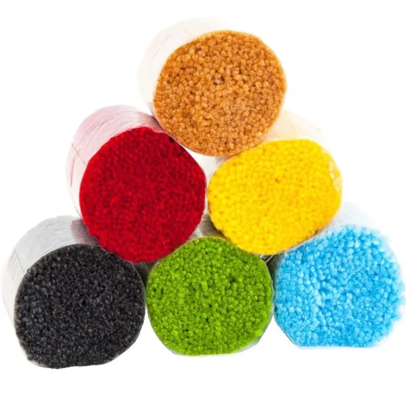 

Hook with acrylic yarn, carpet canvas crochet hook, DIY crochet in 80 colors, 60x3mm x 20 rolls per piece, 80 colors