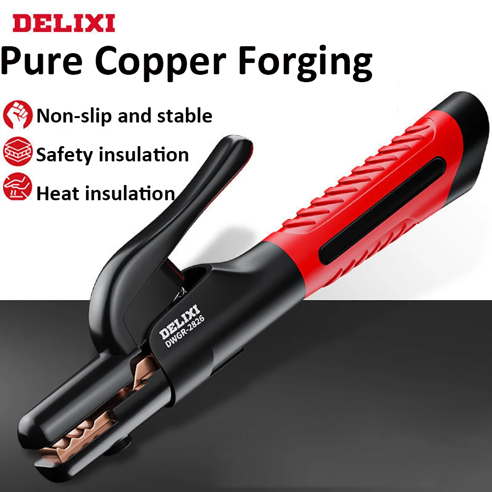 

Industrial Grade 800A Welding Handle Pliers Pure Copper Non Scalding Ground Wire Clamp Secondary Protection