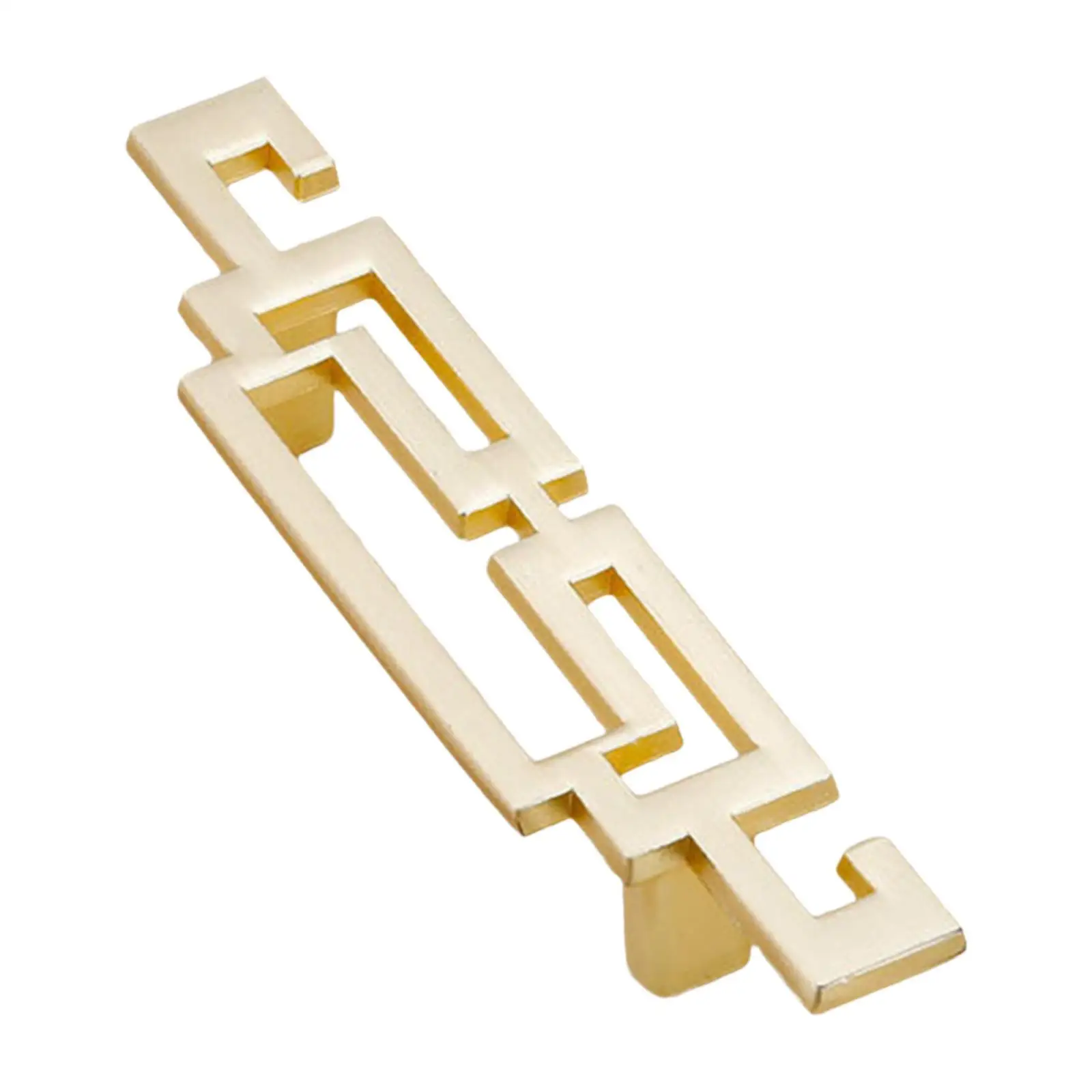 Drawer Pull Simple Practical Oriental Design Zinc Alloy Cabinet Hardware Sturdy Cupboard Handle Parts for Living Room Furniture