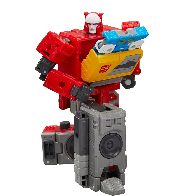 Hasbro transformadores estúdio série ss86 25 blaster & ejeção 18cm voyager classe anime original figura de ação modelo brinquedo presente coletar