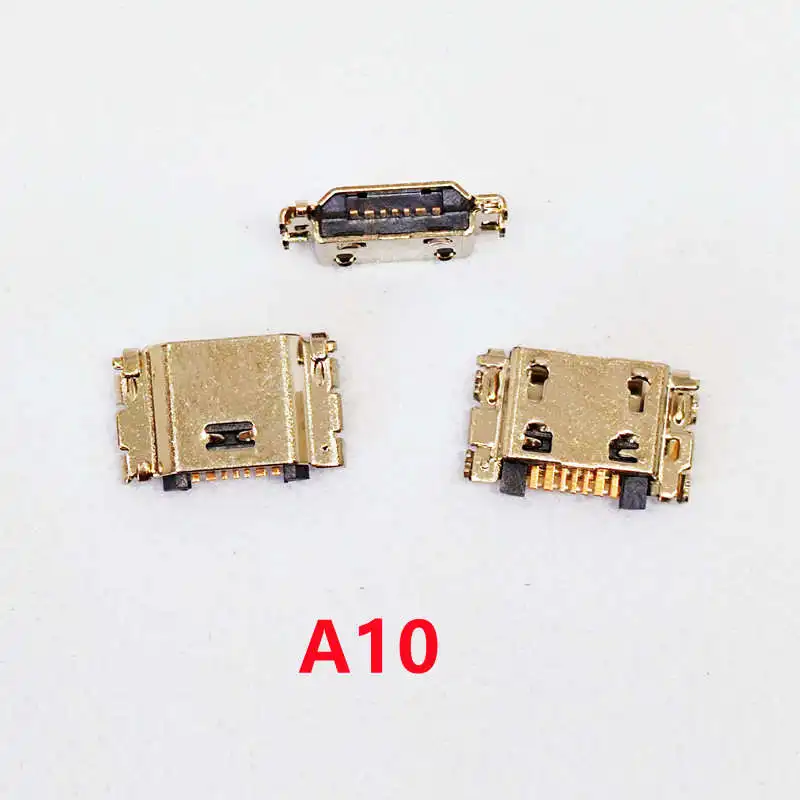 10Pcs For Samsung Galaxy A90 A80 A70 A60 A50 A40 A30 A20 A10 S USB Charging Port Dock Socket Plug Charger Connector Repair Parts