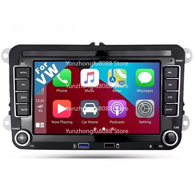 7-Inch Android Car Radio Global Positioning System Wireless HiFi RDS USB for Volkswagen
