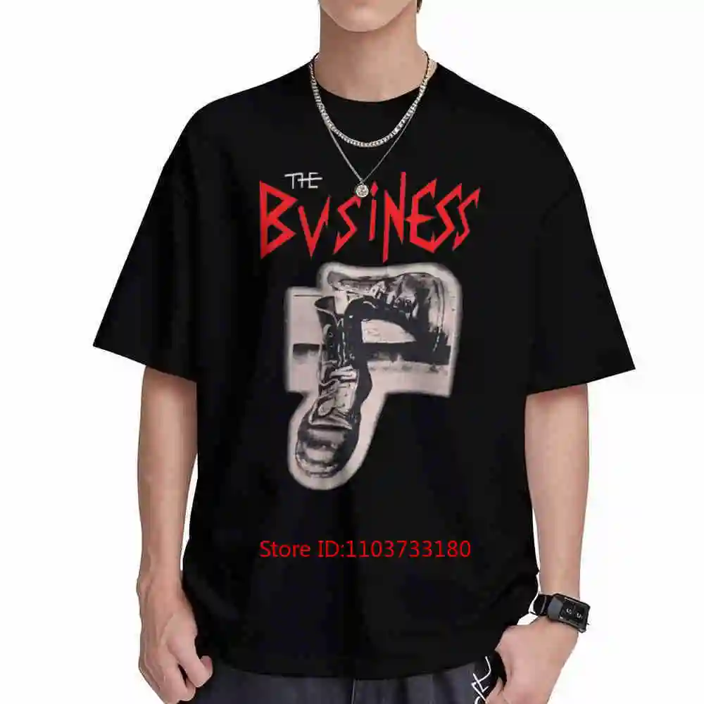 The Business Sham 69 Blitz Oi Punk Short Sleeve Tee 100% Cotton T-Shirt