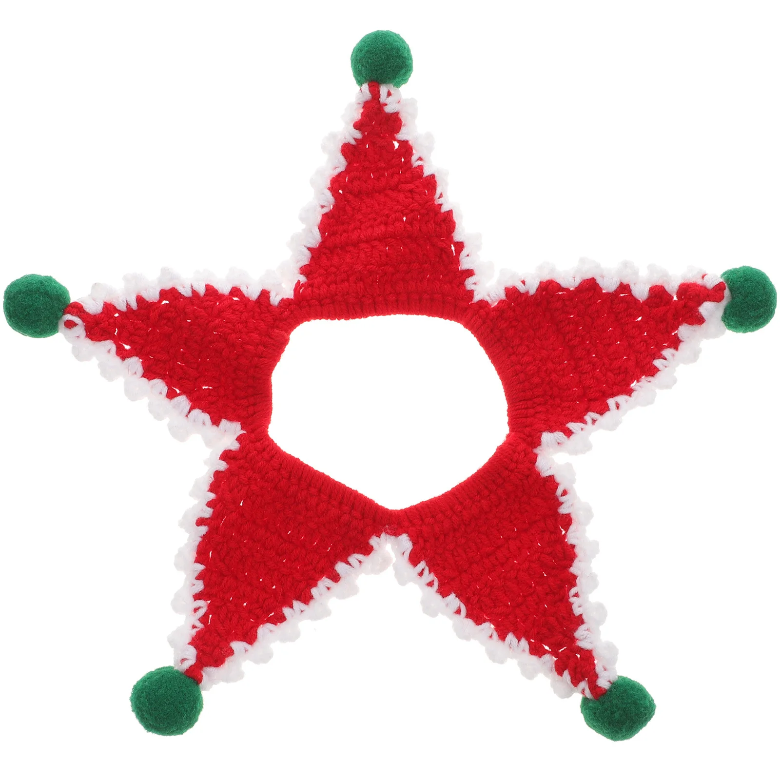 

1Pcs Christmas Pet Collar Wool Thread Free Size Dog Scarf Cat Bib Xmas Party Neck Decoration Christmas Pet Collar