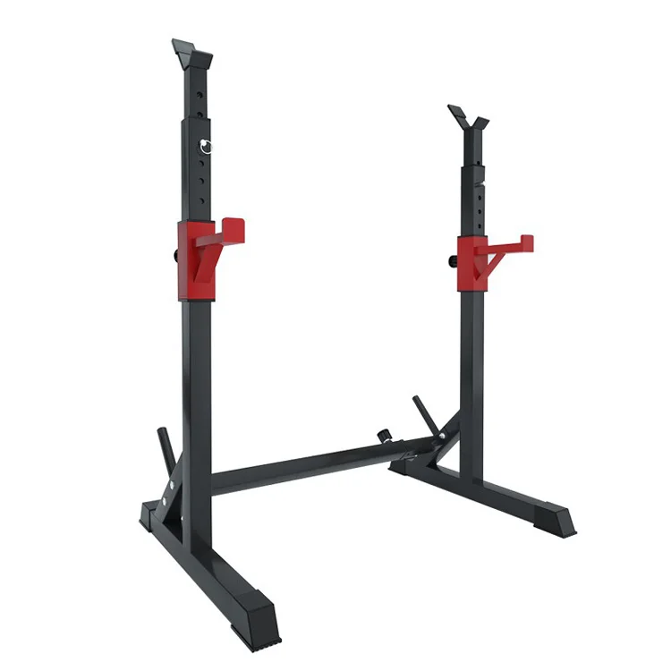 Hot Adjustable Fitness  Bench Press Rack Barbell  Storage Rack Half Squat Rackpromote sales