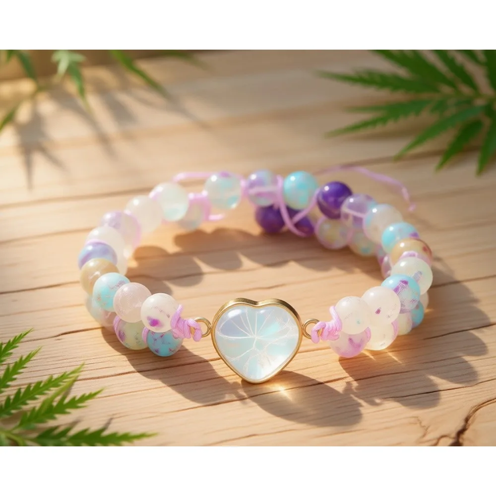 

Браслет из целебных кристаллов с бусинами из тигрового глаза, регулируемый, из натурального камня, плетеный, ручной работы, подарок для женщин и мужчин