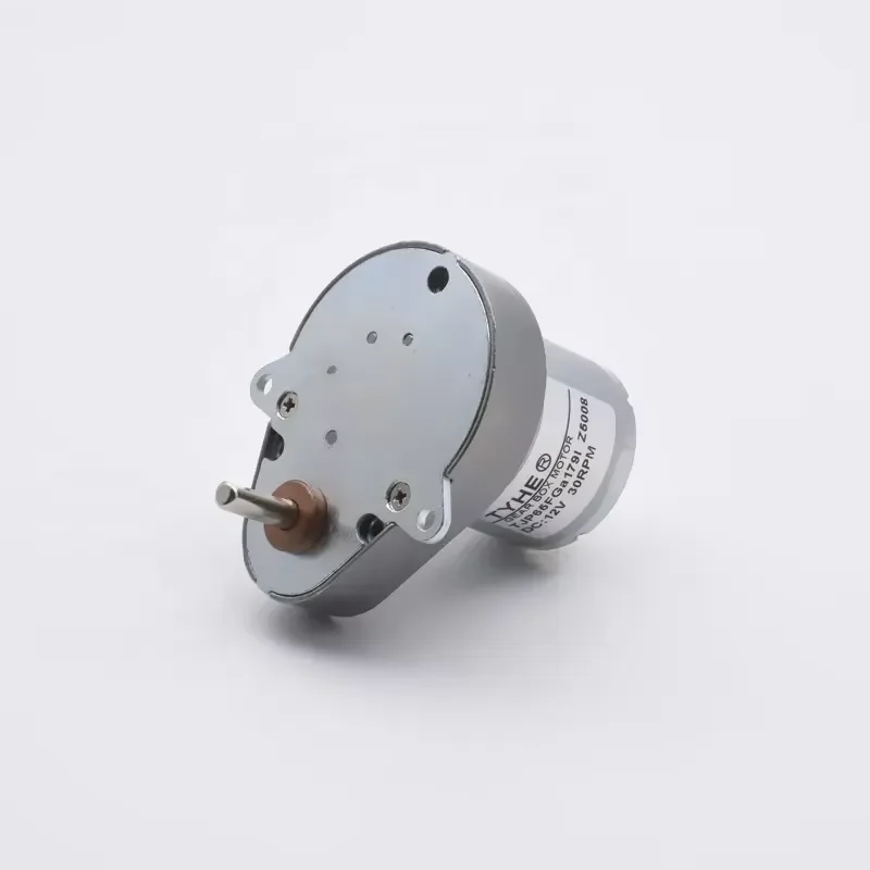 2026 Hot！ TYHE High Quality Good Price 65*48mm 12v 24v Low Power 6w High Torque 1.5nm Low Speed 200rpm Dc Brush Gear Motor