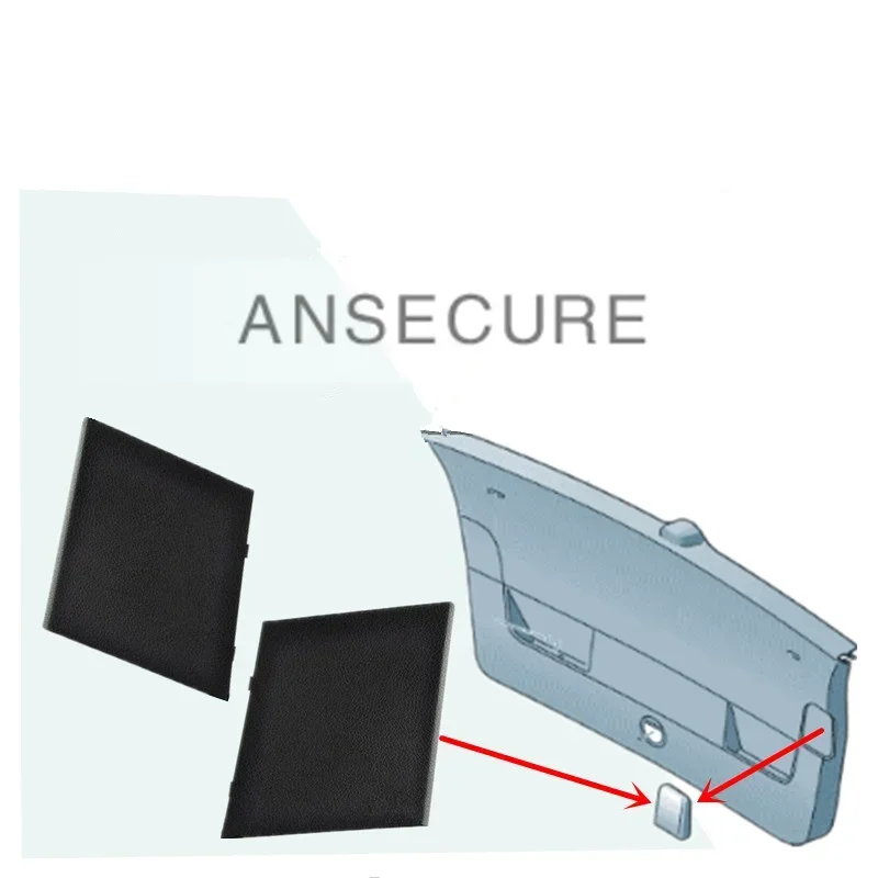 

black inspection cover Rear Lid Trim Panel For VW Golf 6 MK6 R32 GTI Rabbit 2009-2013 5K6867657 5K6867658