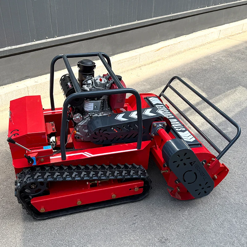 カスタマイズ可能なリモコン式芝刈り機ヨーク除草ロボット800/1000/1200mm様々な地形に適応メーカー直販