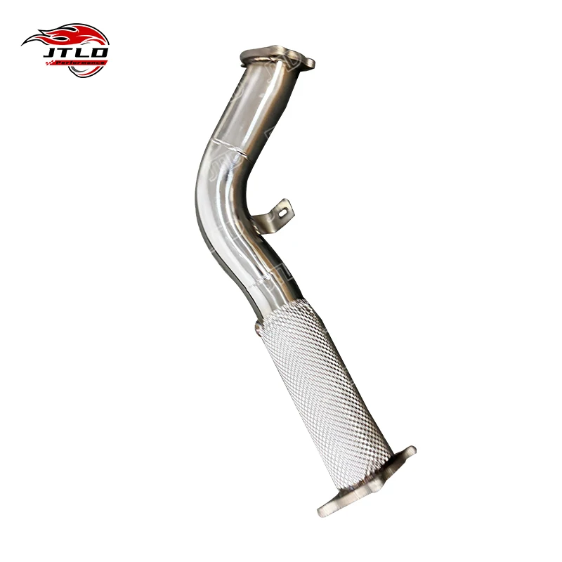 High Flow Turbo Back Performance Stainless Steel Exhaust Downpipe For Audi A4 A5 Q5 B8 2.0T Compatible