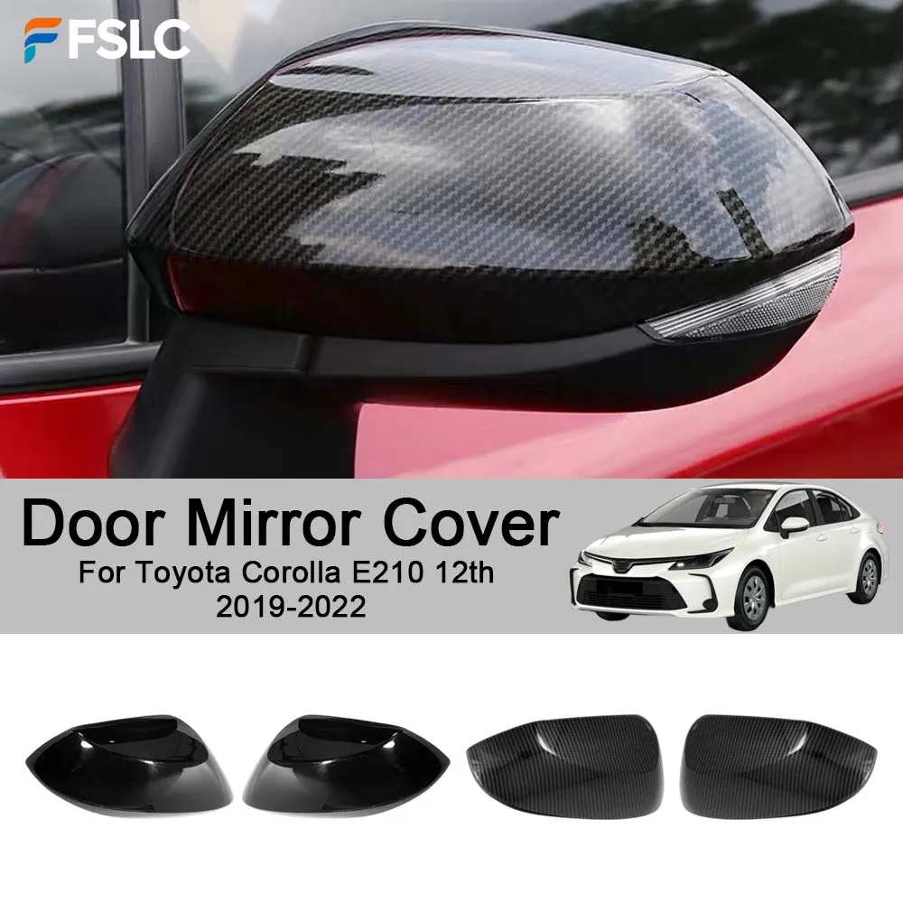 

Car Rearview Accessories Door Mirror Cover For Toyota Corolla E210 12th 2019-2022 Car Decoration Styling Upgrade