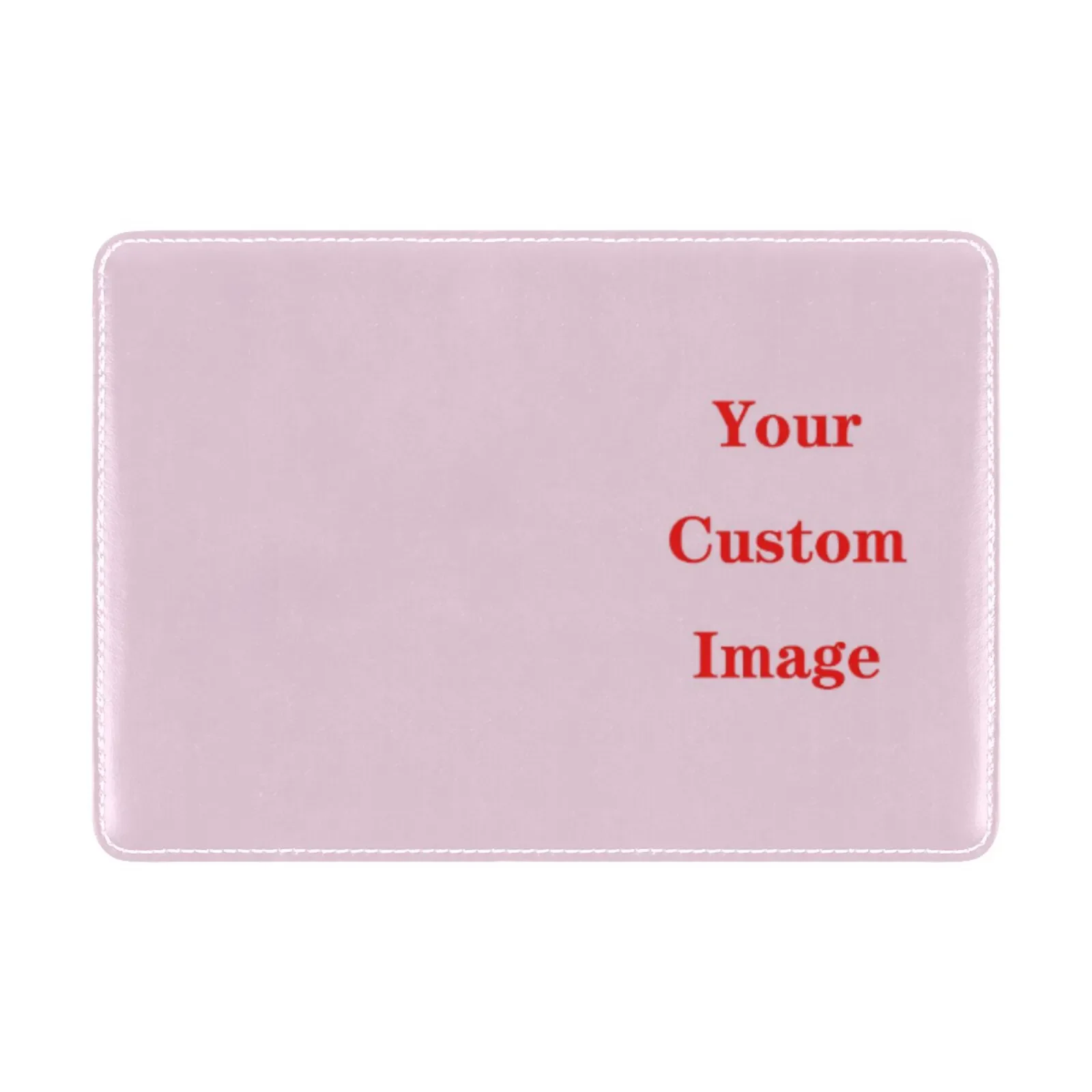 Custom Image Passport Cover Wallet Bag Men Women Genuine Leather Id Address Holder Portable Boarding Travel Accessories