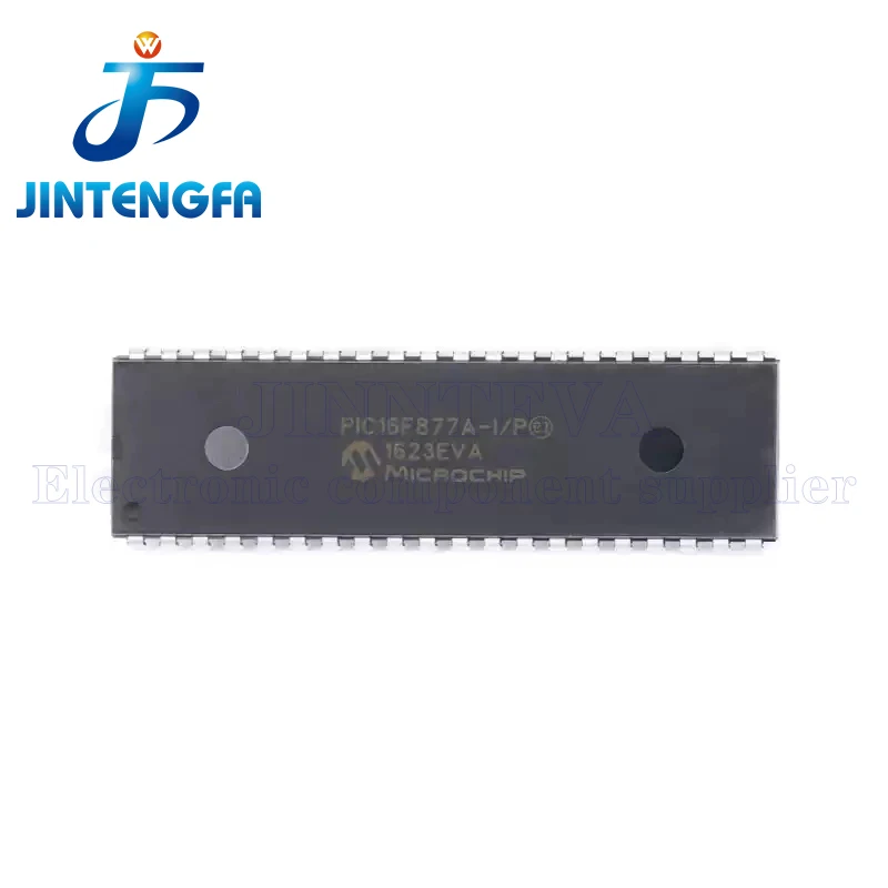 Original PIC16F877A-I/P DIP-40 8-bit CMOS Microcontroller Chip JINNTEVA