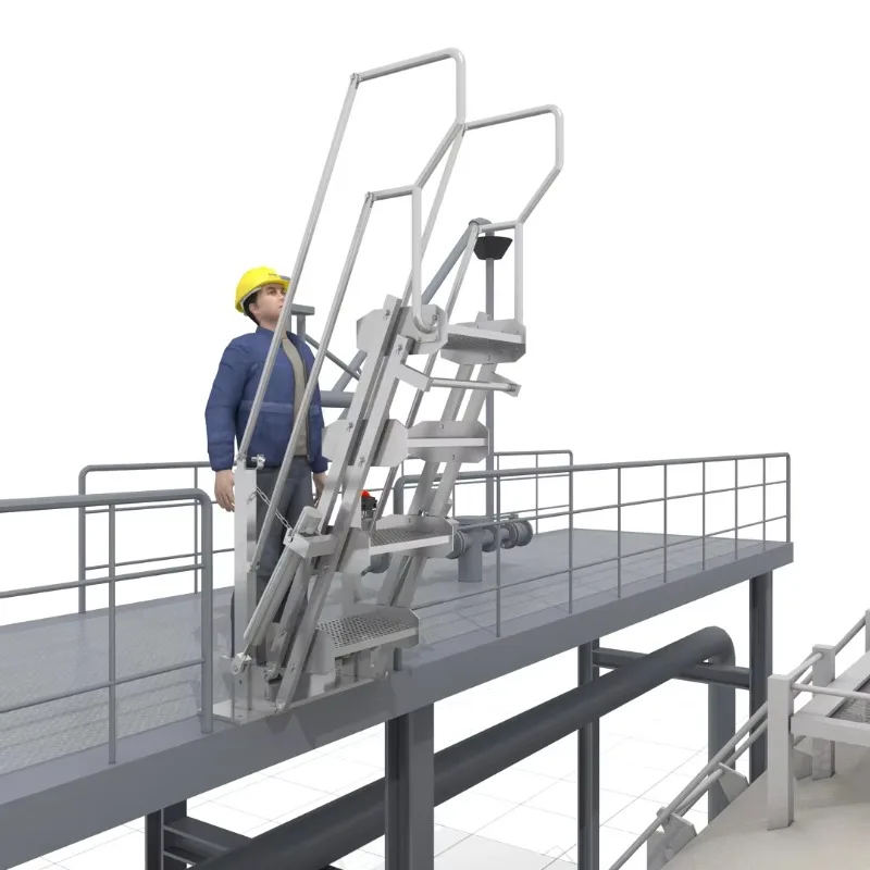 800Mm wide, w/o guardrail for oil production and refining supplier steps