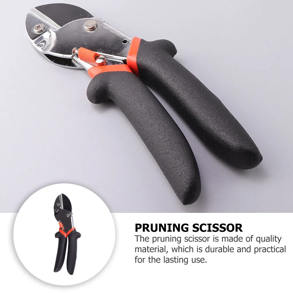 

Gardening Pruning Shear Durable Stainless Steel Nonslip Handle Laborsaving Garden Supplies Pruning Shear