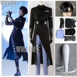 Alien Stage Anime Ivan Cosplay Costume Black Sorrow Suit Wig RolePlay Party Pants Belt Boot Halloween Carnival Outfit Customized
