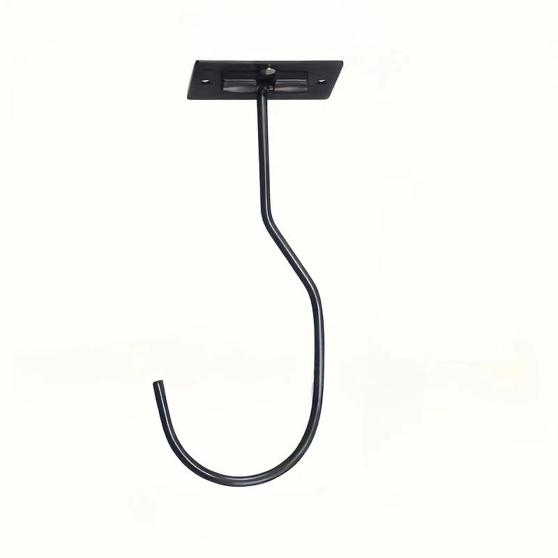 1PC Foldable Black Banana Hook - Under Cabinet Banana Holder, Self-Adhesive Banana Hanger, Heavy Duty, Saving Space, for Home view 6
