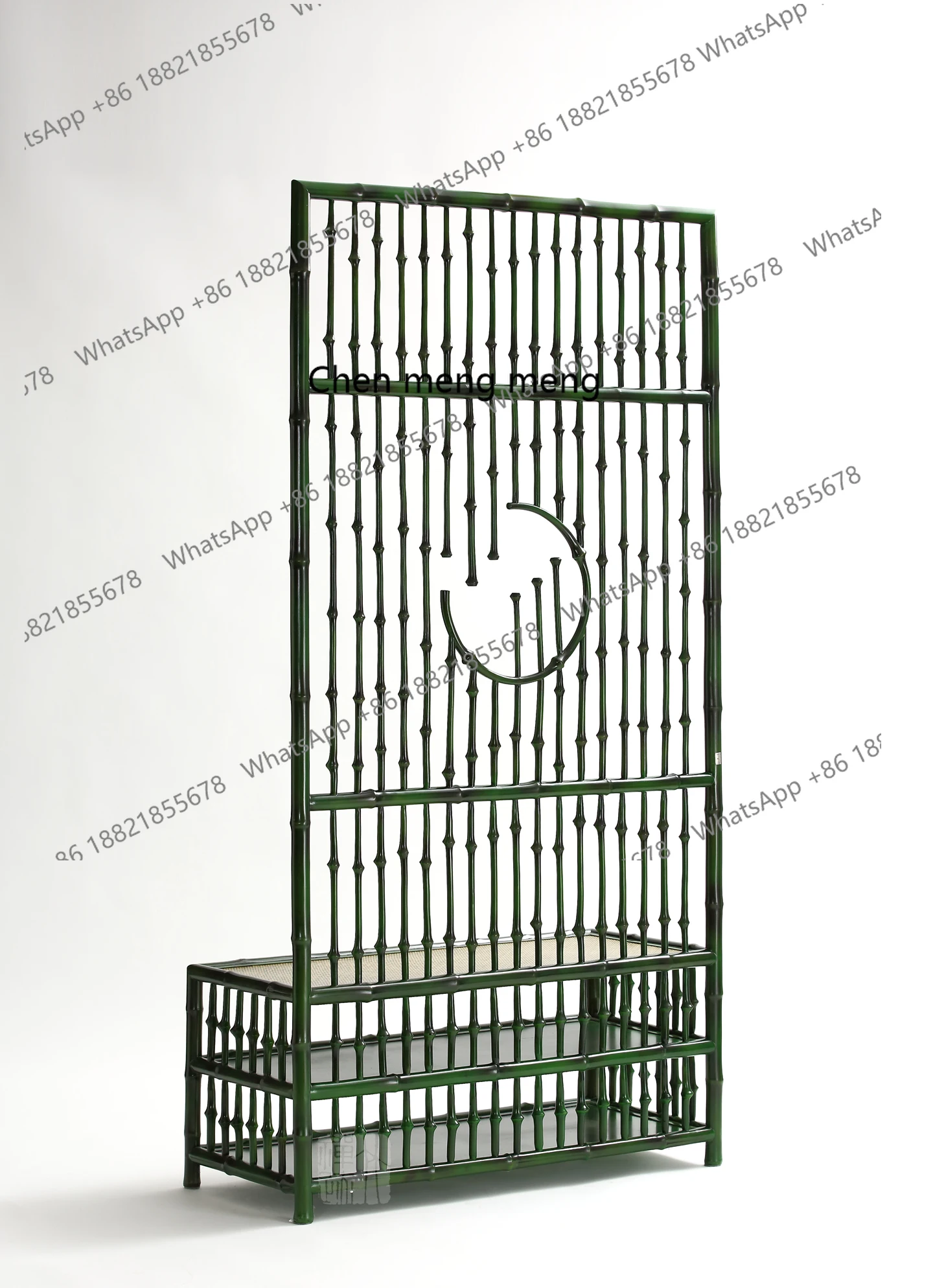 Partition screen, living room, tea room, door change shoe stool, new Chinese-style blocked seat screen