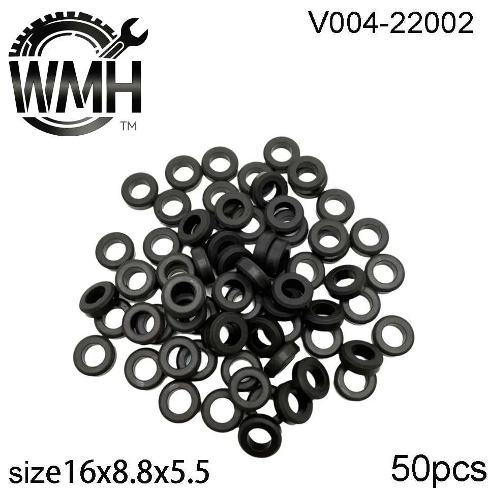50Pcs Fuel Injector Rubber Seals O Rings 22002 16*8.8*5.5mm For Toyota 23291-41010 Car Accessories