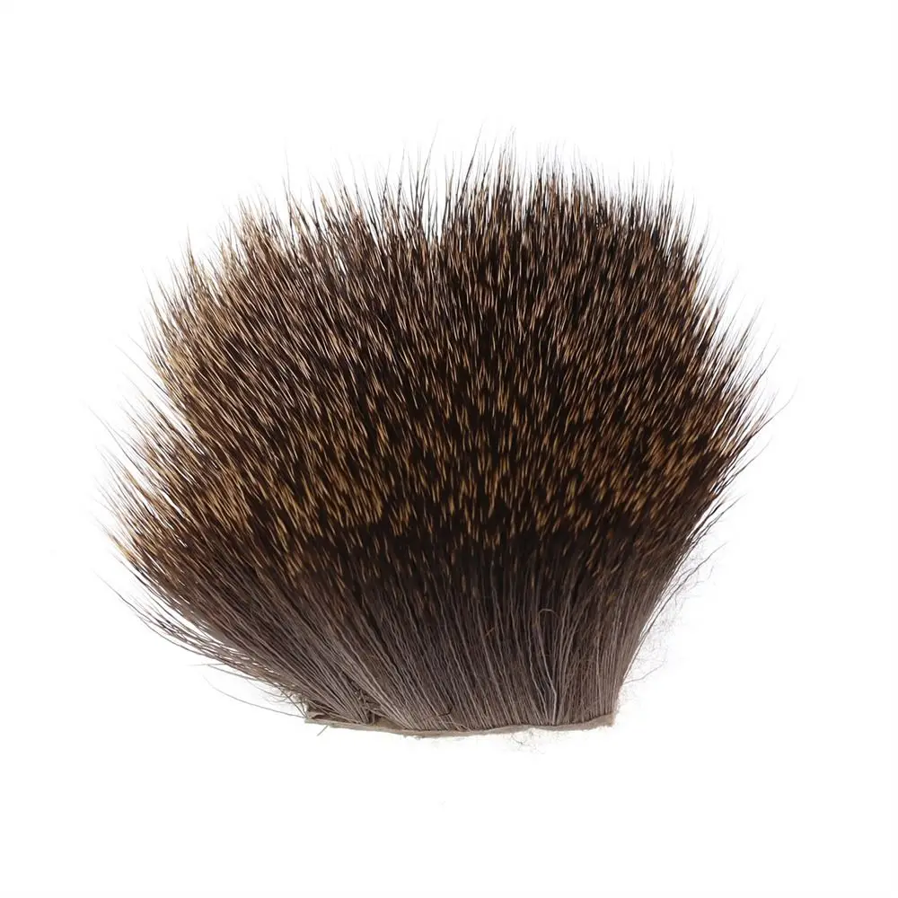 

Fly Tying Material Fly Tying Deer Hair Natural Color Brown Pink Black Deer Hair Patch 5X5cm Fishing Flies Making