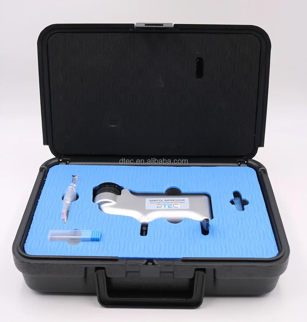 DTEC 934-1 Barcol Hardness Tester, Aluminum Alloy durometer 100 scale ASTM certificate high quality