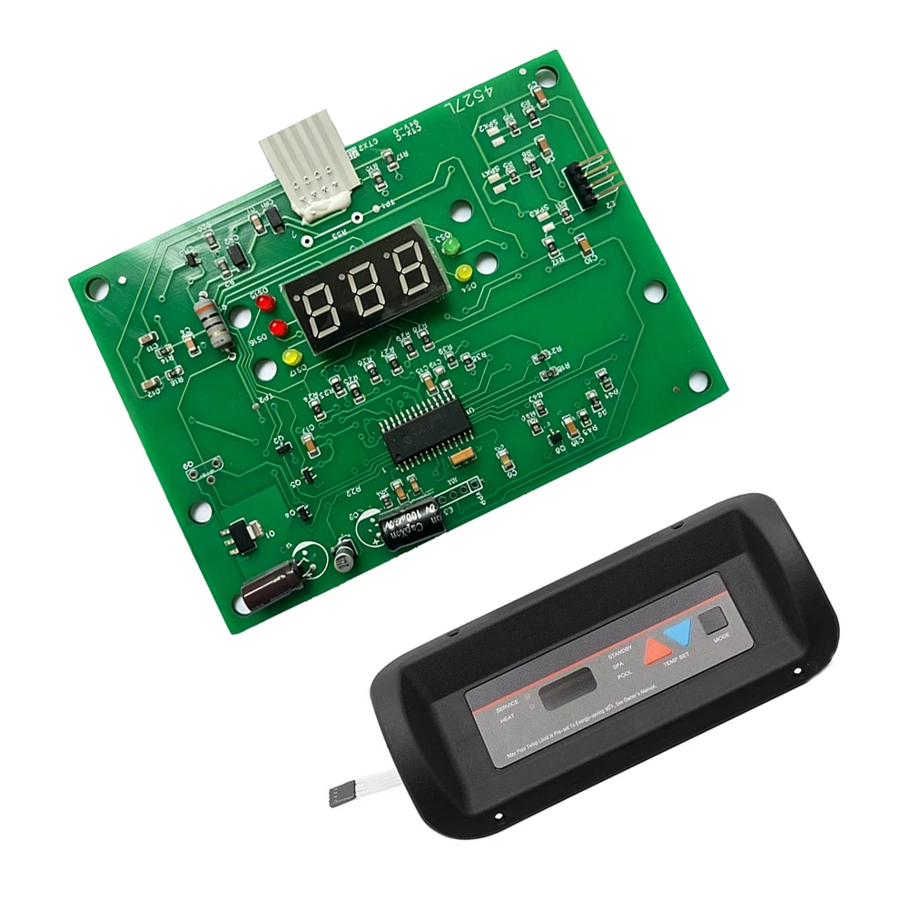 Keypad and Display Board Assembly Compatible with For Hayward H-Series Pool Heater Models H150FDN through H400FDP