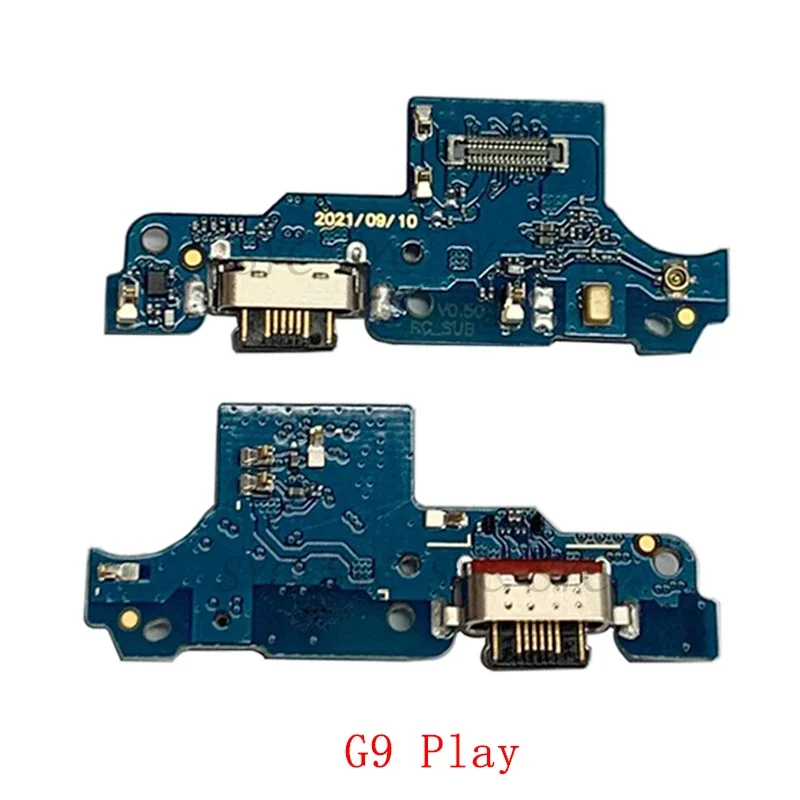 USB شحن ميناء موصل مجلس الكابلات المرنة لموتورولا موتو G8 زائد G8 اللعب G8 الطاقة G9 اللعب G9 أجزاء إصلاح الطاقة #3