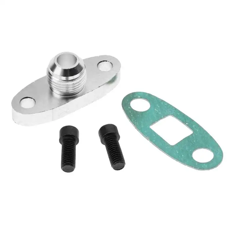 

Фланцевый адаптер для слива турбомасляного отверстия, комплект фланцев, комплект прокладок для турбомасляного масла, нержавеющий автомобильный адаптер для турбокомпрессора, слив для возврата масла, турбо