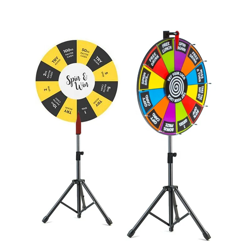 

Hot Selling Removable Composable Entertainment Prize Wheel of Fortune