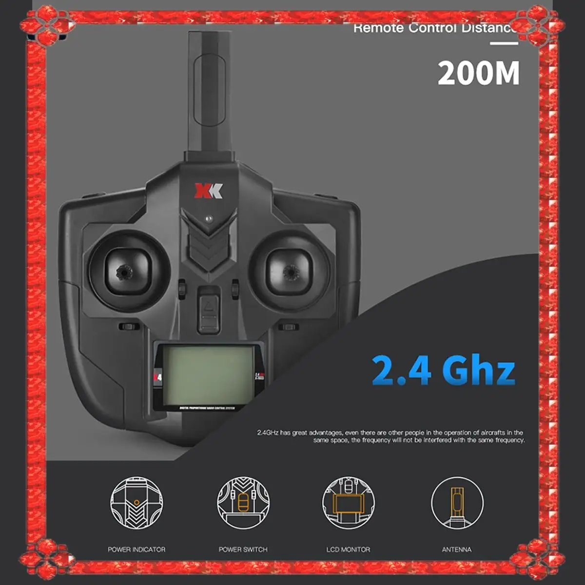 

24-Hour Delivery XK A180 F22 Raptor 2.4G 3CH 320Mm Wingspan 3D/6G Mode Switchable 3-Axis/6-Axis Gyro Aerobatics EPP RC Airplane