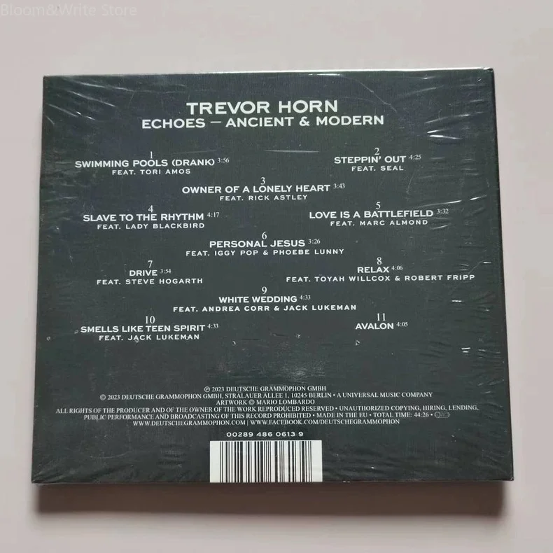 Classic T-Trevor Horn Echoes: Ancient & Modern CD, Brand New Sealed 11‑Track Re‑arranged Pop Rock Compilation Album