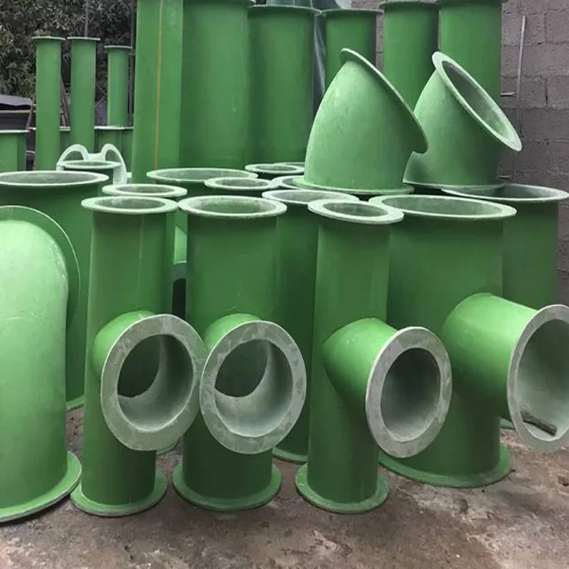 Organic heat-resistant FRP ventilation pipe Underground garage FRP square ventilation pipe Outdoor smoke prevention