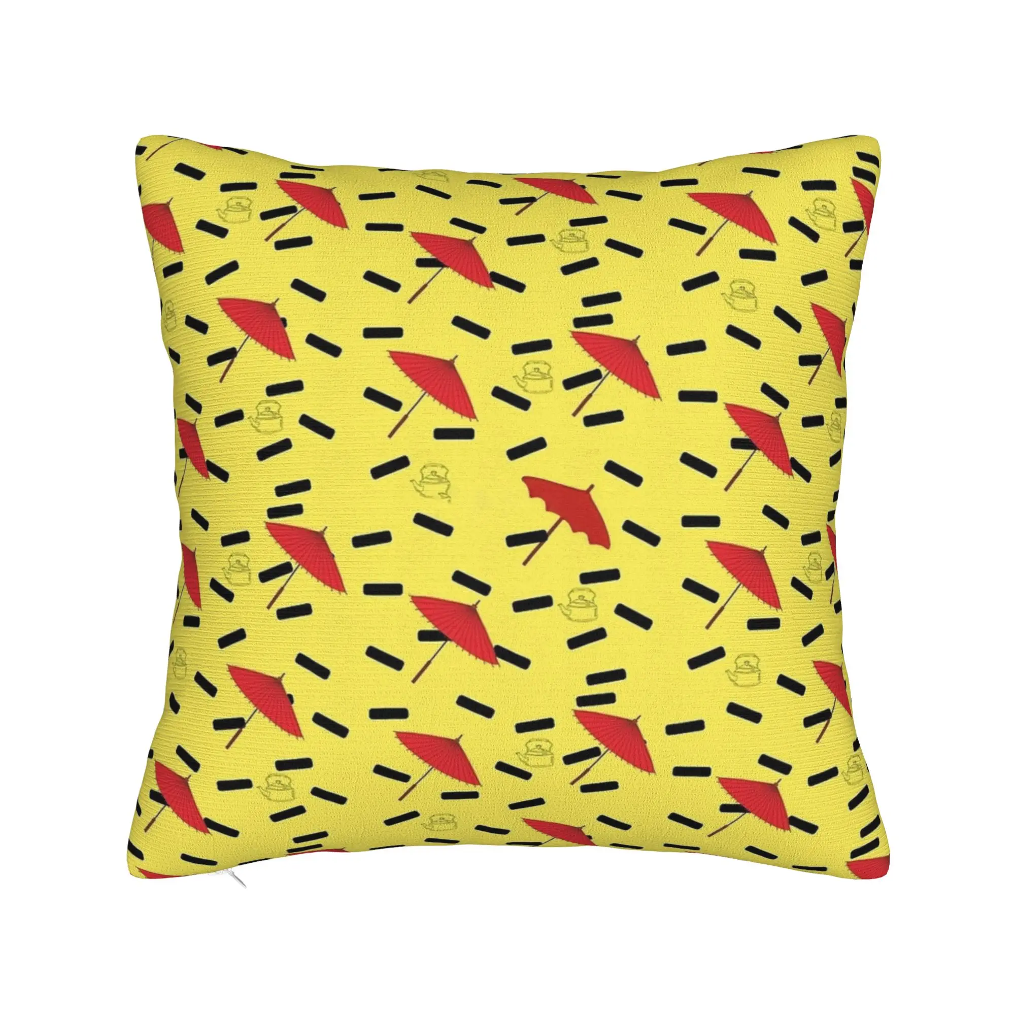 Ryoga Hibiki Inspired Pattern Square Pillow Covers Living Room P-Chan Ranma Anime Manga Cushion Cover Decor Pillow Cover 40*40