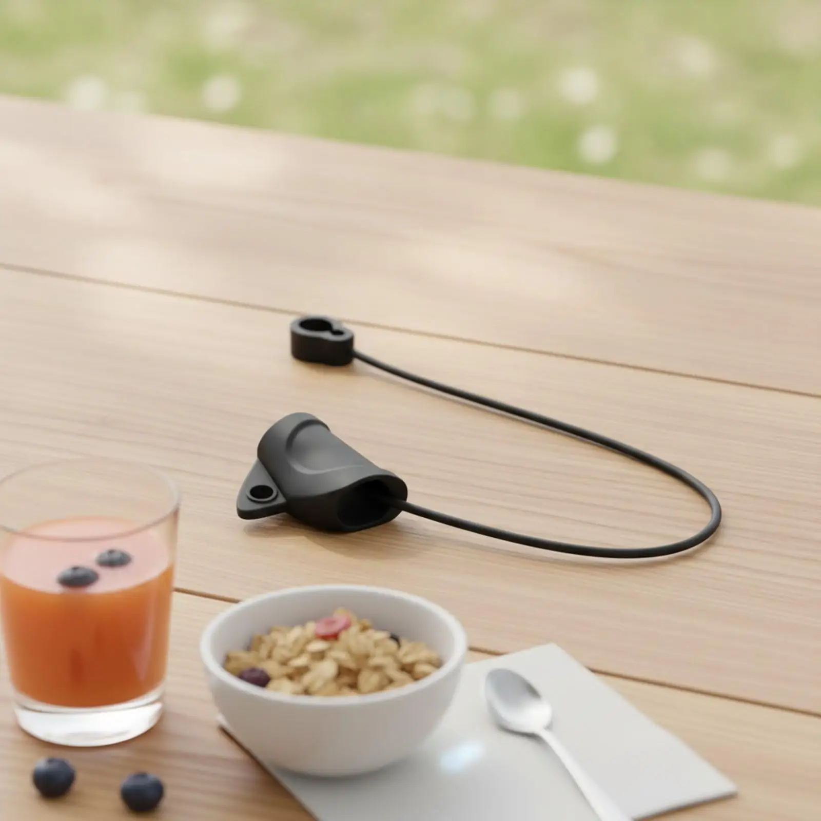 Drop-resistantDrop Retaining Cord Flexible Silicone Glasses Strap Slim