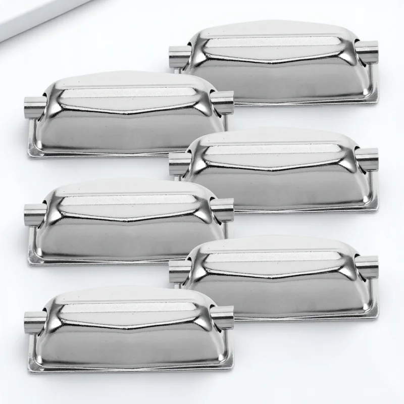 

6pcs Drum Lug Set Double End Metal Silver For Snare Bass Drum Stability Durable Concert Band Practice Replacement Parts