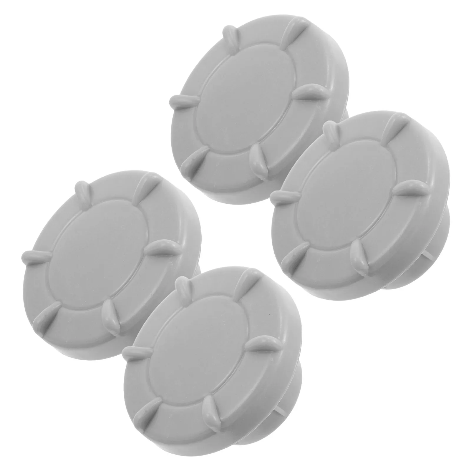 

4 шт. детских защитных колпачков для винтов, пластиковые, серые, внутренний диаметр 3 см, для детских площадок, аксессуары для горок