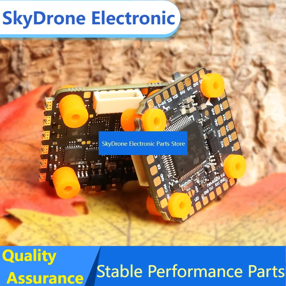 SkyDElHAKRC MiniF4 V2 Flight Controller & 35A/40A ESC Stack Combo Set 2-6S For RC FPV Racing Support Dshot150/300 PWM Mult