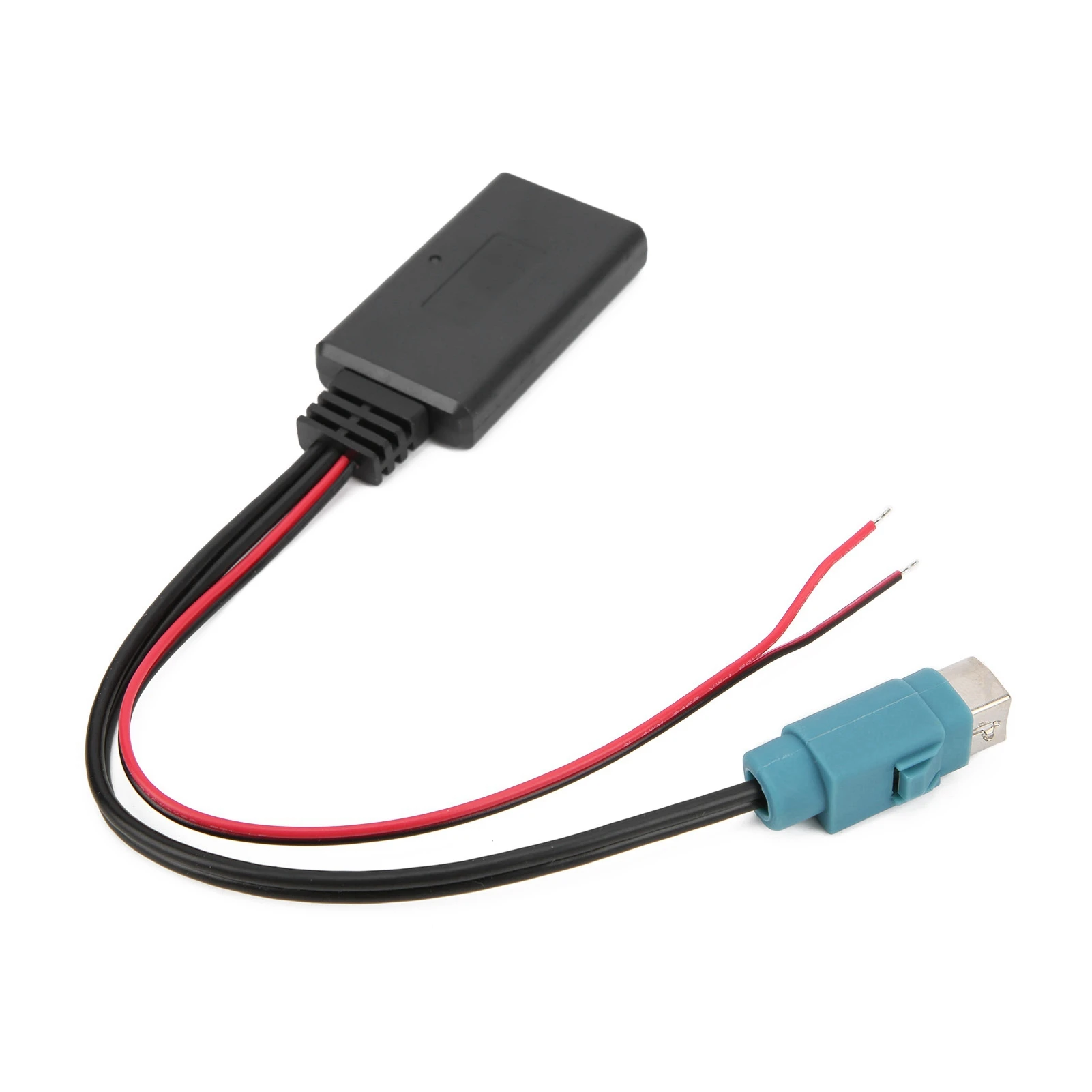 บลูทูธรถสาย AUX-In สำหรับอัลไพน์ DVA-9861Ri/IVA-D106R อะแดปเตอร์เสียงไร้สาย ABS 12V อินพุตเสริมเปลี่ยนสาย