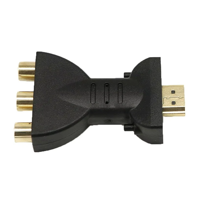 HDMI2AV цифровой сигнал HDMI на 3 RCA красный/белый/желтый аудиоадаптер компонентный преобразователь видео для HD TV DVD проектор компьютер