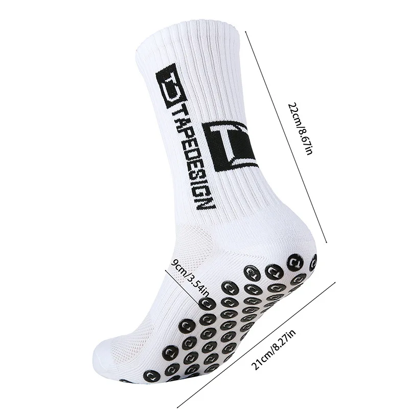 1 Set of High-quality Adhesive Non Slip Socks and Leg Guard Fixed Socks