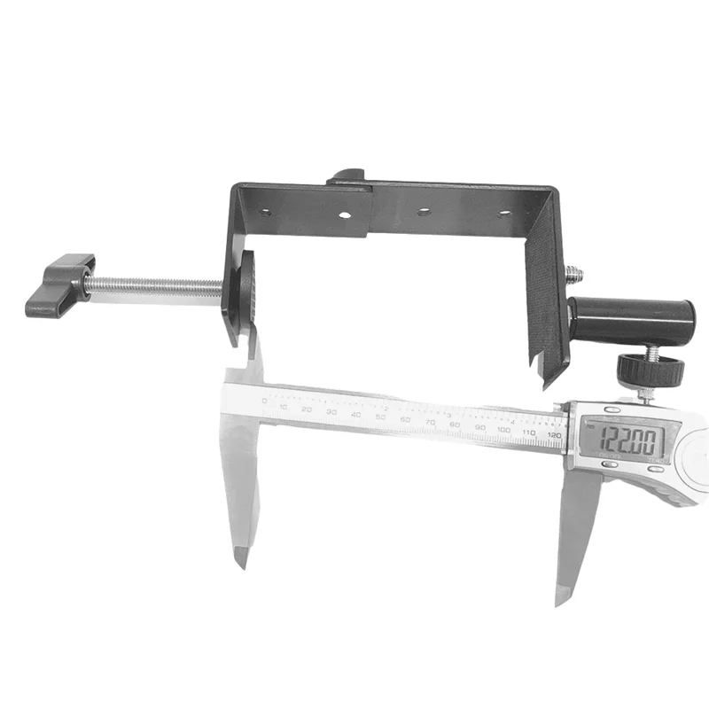 【Buy It-Now!】Heavy-Duty Desk Table Mount Clamp For Mic Microphone Arm Stand Holder Desk Lamp Bracket Clamp With 1/4 Adapter