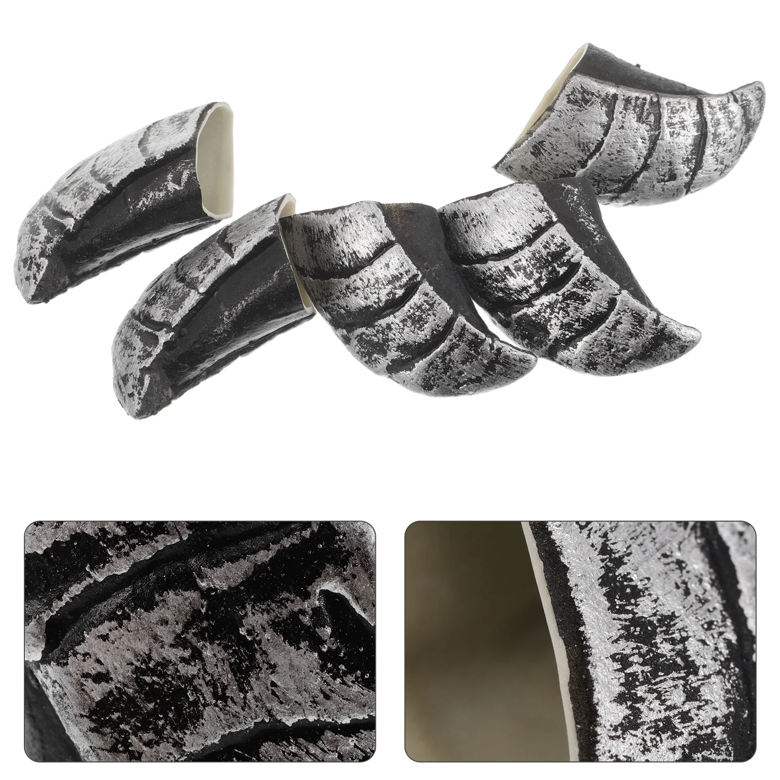 

10Pcs Halloween Wolf Paw Nails Latex DIY Cosplay Costume Claws Cute False Nails for Women Claws Halloween False Nail for Women