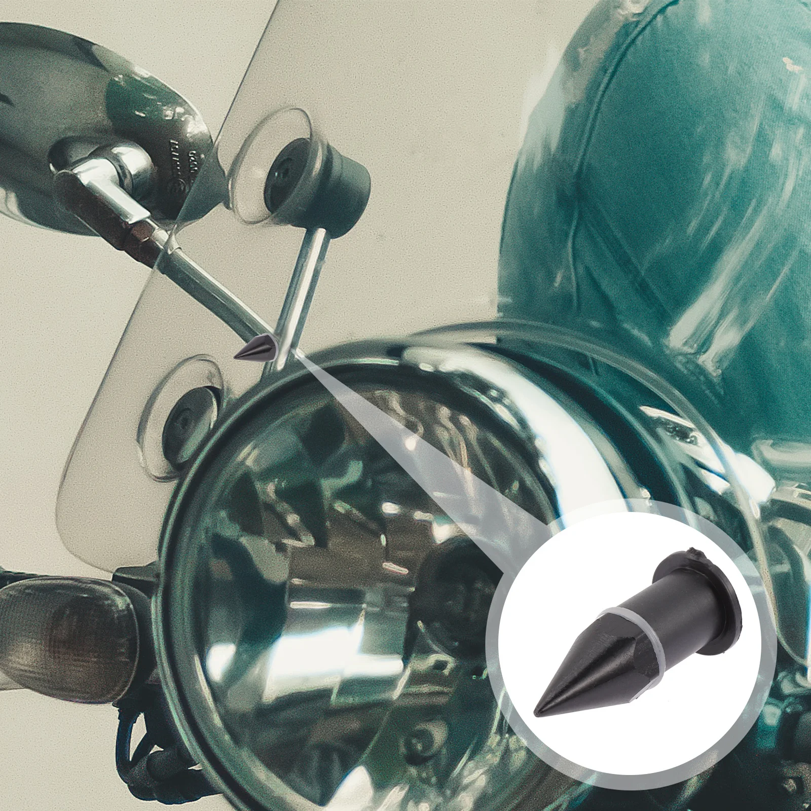 

10Pcs 5mm Motorcycle Windshield Bolts Durable Aluminum Alloy for Fairing Mounting Windscreen Fixation Windshield Bolts