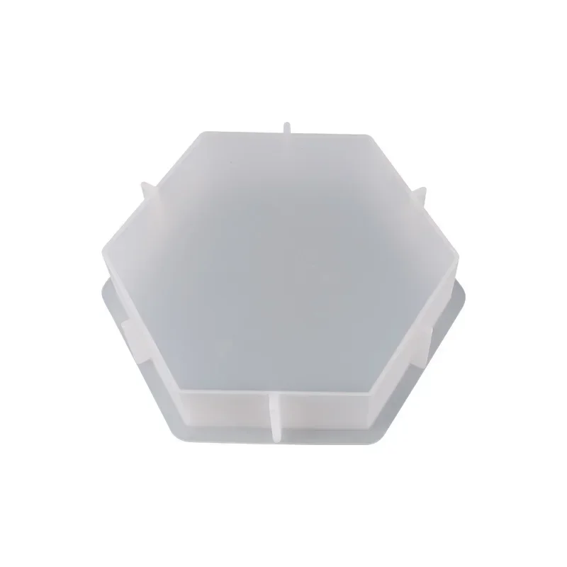 Diy Crystal Drop Glue Mold Round Body Hexagon Set Table Bookend Silicone Mould Epoxy Resin Molds Resin Art Supplies